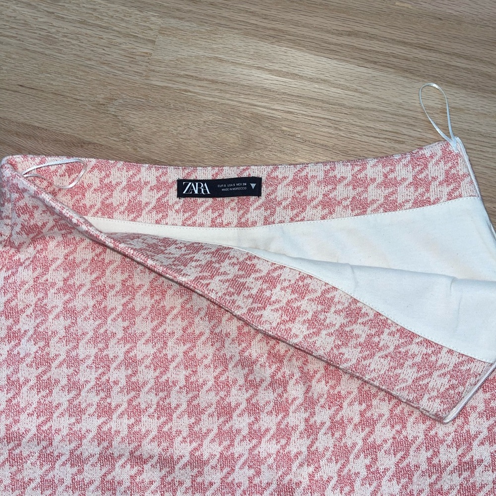 Zara Pink Mini Short Skirt